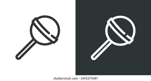 Lollipop Symbol Sign Icon Vector