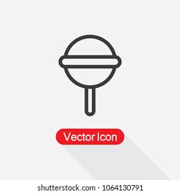 Lollipop Vector Icon Eps10