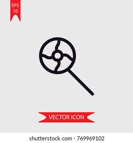 Lollipop vector icon  illustration symbol