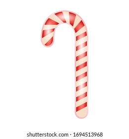 Lollipop vector icon. Realistic vector icon isolated on white background lollipop.