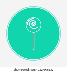 Lollipop vector icon sign symbol