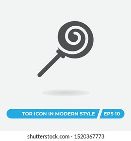 Lollipop vector icon, simple sign for web site and mobile app.