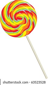 Lollipop. Vector illustration