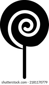 lollipop Vector illustration on a transparent background.Premium quality symbols.Glyphs vector icon for concept and graphic design.