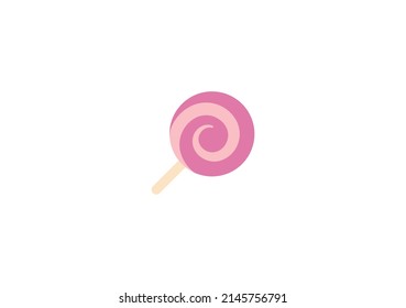 Lollipop Vector Isolated Emoticon. Lollipop Icon