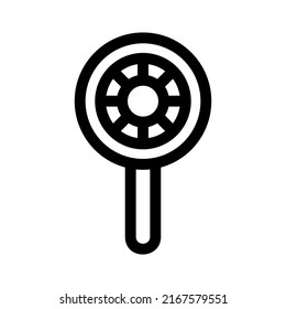lolly icon or logo isolated sign symbol vector illustration - high quality black style vector icons
