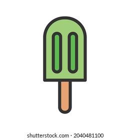 Lolly icon vector image. Can also be used for Physical Fitness. Suitable for mobile apps, web apps and print media.