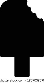 lolly vector glyph flat icon