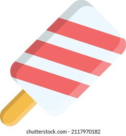 ilustración de lolly Vector en un fondo transparente.Símbolos de calidad premium.Icono plano de línea vectorial para el concepto y el diseño gráfico.
