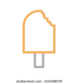 lolly vector thin line icon