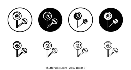 Lollypop icon Art design illustration
