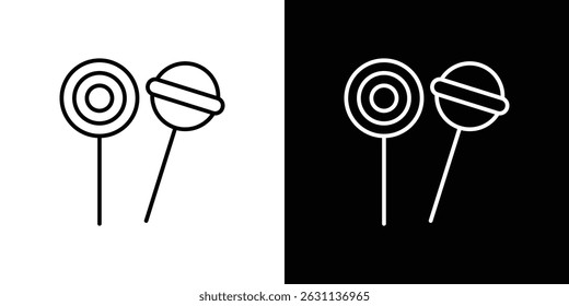 Lollypop icon vector collection. vector sign illustration