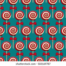 lollypop seamless pattern