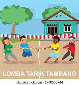 lomba balap kelereng is an indonesia tariditional game and one type of competition that is competed in the Indonesian Independence celebration event