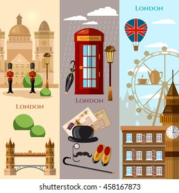 London Banner Vector Illustration Stock Vector (Royalty Free) 458167873