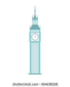 london big ben icon graphic isolated vector