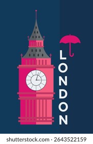 Ilustração do vetor de Londres Big Ben