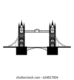 London Bridge Icon Stock Vector (Royalty Free) 624817004 | Shutterstock