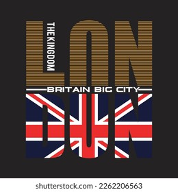 london britain big city,design typography vector illustration
