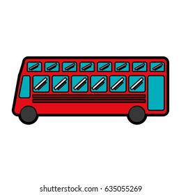 london bus transport vehicle icon