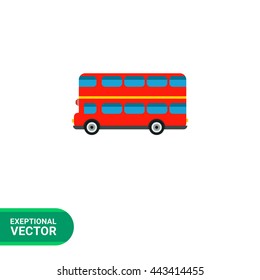 London Bus Vector Icon