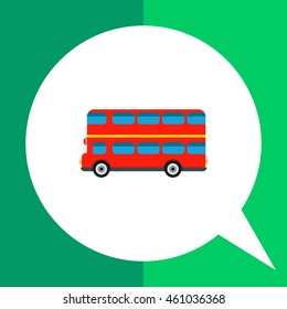 London Bus Vector Icon