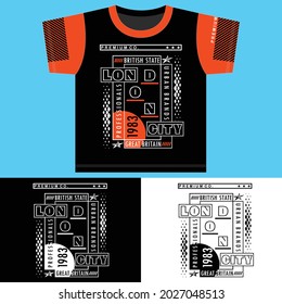 London city authentic,slogan graphic typography design for print t shirt,illustration art,vector,vintage
