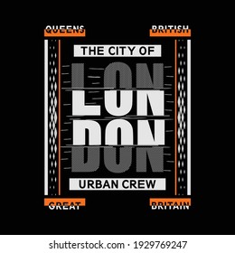 London city cool,slogan typography graphic,t shirt printed,design vector illustration