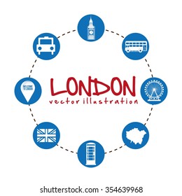 london city design, vector illustration eps10 graphic 