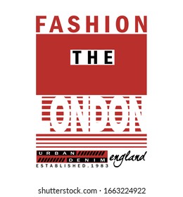 London City fashion,slogan typography graphic for print t shirt,vector illustration,line art,style