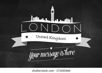 London City Greeting Card Design Template