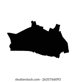 London city map icon illustration design