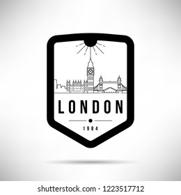 London City Modern Skyline Vector Template