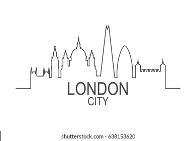 View London Skyline Drawing Easy - Kemprot Blog