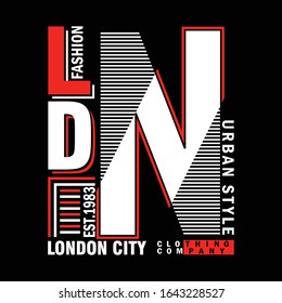 London city slogan typography graphic for print t shirt,vector illustration,art,style