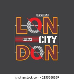 london city style Premium Vector illustration of a text graphic. suitable screen printing and DTF for the design boy outfit of t-shirts print, shirts, hoodies baba suit, kids cottons, etc.