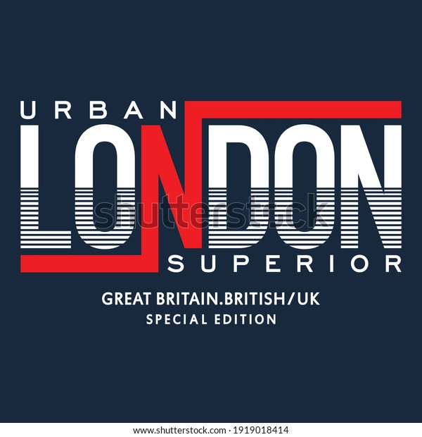 London City Superiorslogan Typography Graphicvector Illustration Stock ...