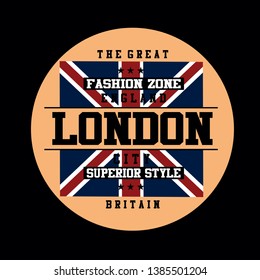 london city tee element vintage graphic t shirt print vector illustration design