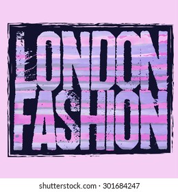 London city Typography Graphics, T-shirt design, the capital of England, vector illustration