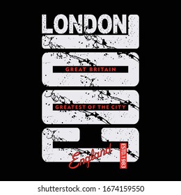 London city typography slogan for print t shirt,vector illustration,line art,urban style