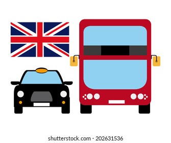 London design over white background, vector illustration