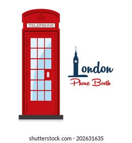 London design over white background, vector illustration