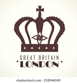 London design over white background, vector illustration