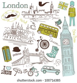 London doodles