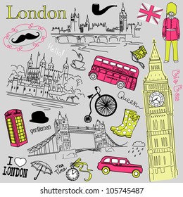 London doodles