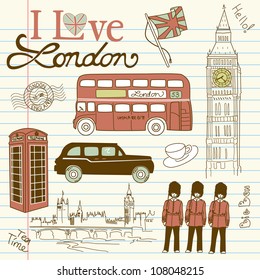 Doodles de Londres