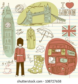 London doodles