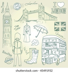 London doodles