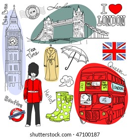  London doodles