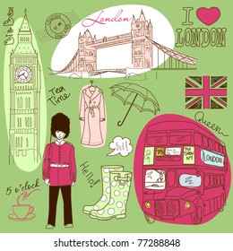 London doodles